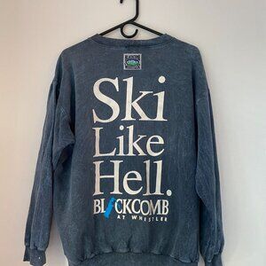 Vintage Whistler Blackcomb Ski Sweatshirt